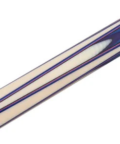 Predator Sang Lee 2-1 Black with Pink / Blue / Purple / Ivorine Butterfly Points Limited Edition Pool Cue - Radial