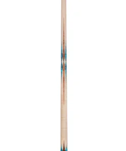 Predator Virtuoso Series Curly Maple with 8 Turquoise and Thuya Points No Wrap Pool Cue - Uni-Loc