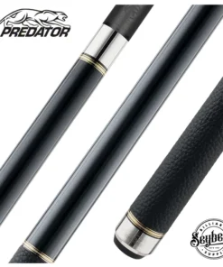 Predator 10K Black Play Cue with Luxe Leather Wrap