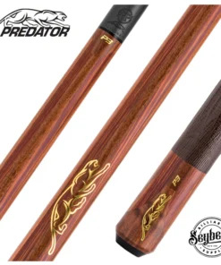 Predator P3 Prowler Rosewood with Rengas Stripes Pool Cue with Brown Lizard Grain Leather Wrap - Uniloc