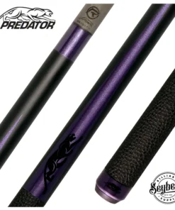 Predator Limited Edition SP2 Matte Black Forearm with Metallic Purple Points Pool Cue