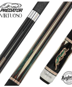 Predator Virtuoso Series Green Pool Cue - Uni-Loc