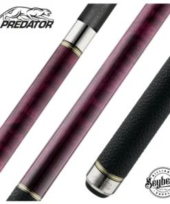 Predator 10K Purple Play Cue with Luxe Leather Wrap