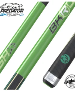 Predator BK Rush Neon Green Break Cue - Sport Wrap