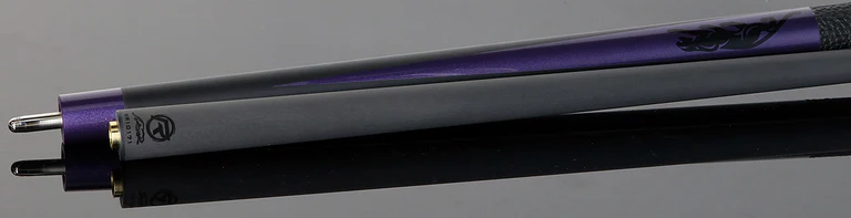 Predator Limited Edition SP2 Matte Black Forearm with Metallic Purple Points Pool Cue