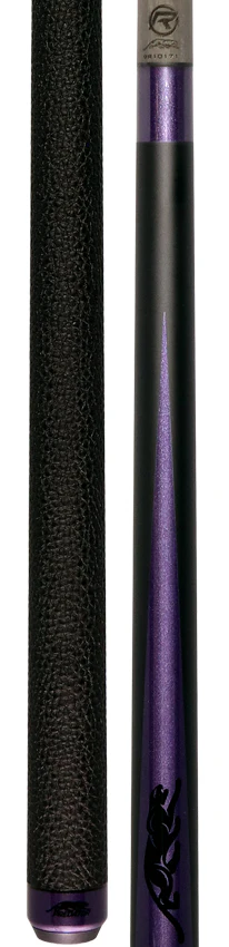 Predator Limited Edition SP2 Matte Black Forearm with Metallic Purple Points Pool Cue