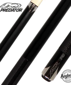 Predator P3 Cue - Black Luxe Wrap Uni-Loc - P3BW
