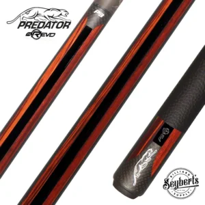 Predator P3 Red Tiger Rengas Wood Lux Leather Wrap - P3REVORENLL