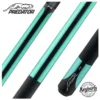 Predator P3 Teal Pool Cue with Luxe Leather Wrap - Uni-loc