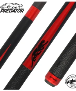 Predator SP2 Matte Black Forearm with Red Points Limited Pool Cue - SP2RED1