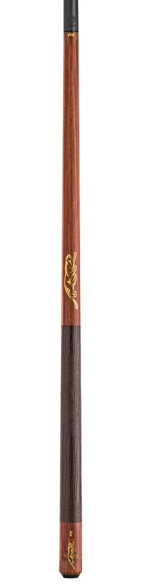Predator P3 Prowler Rosewood with Rengas Stripes Pool Cue with Brown Lizard Grain Leather Wrap - Uniloc