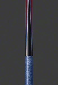 Predator 4 Point Sneaky Pete Purple Heart / Blue Points Linen Wrap Pool Cue - True Splice